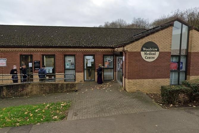 There were 397 survey forms sent out to patients at Woodview Medical Centre in Northampton. The response rate was 34 percent, with 114 patients rating their overall experience. Of these, six percent said it was 'very poor' and three percent said it was 'fairly poor'. Photo: Google