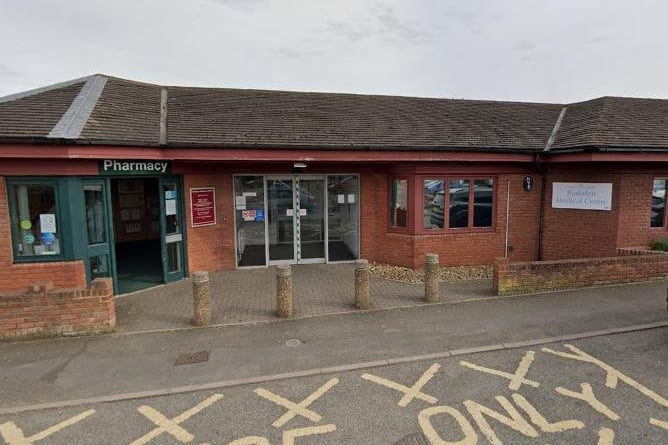 There were 286 survey forms sent out to patients at Rushden Medical Centre. The response rate was 38 per cent, with 131 patients rating their overall experience. Of these, six per cent said it was 'very poor' and nine per cent said it was 'fairly poor'. Photo: Google