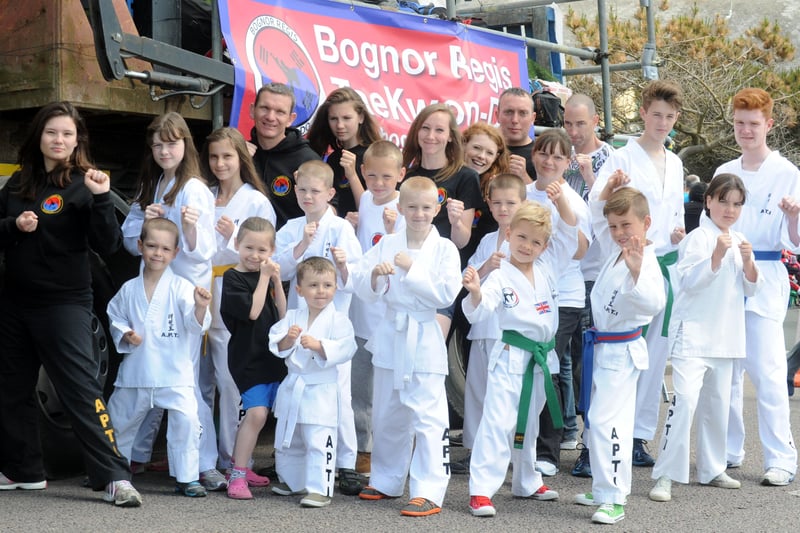 Bognor Regis Taekwon-Do members. Photo: Kate Shemilt ks1500111-10