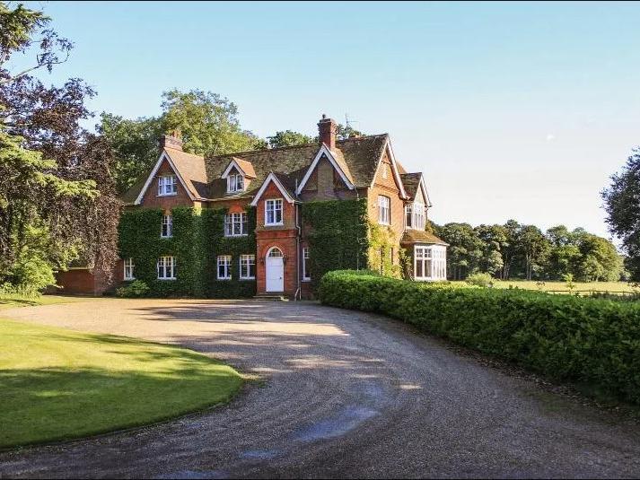 Shiprods Manor in Bashurst Hill, Itchingfield, is believed to originate from the late 1800's, with Edwardian additions dated as 1905, and offers spacious family accommodation arranged over three floors.
It has seven bedrooms, stabling, gardens as well as pasture and woodland, in all about 23.6 acres.
The guide price is £2,700,000.