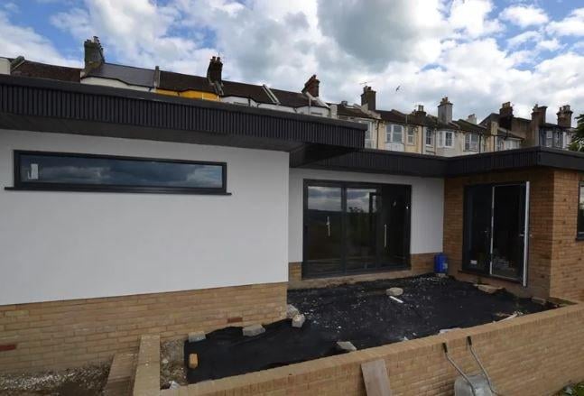 Badgers Walk Cottage, 217A Priory Road, Hastings.The property is accessed by a shared communal path.