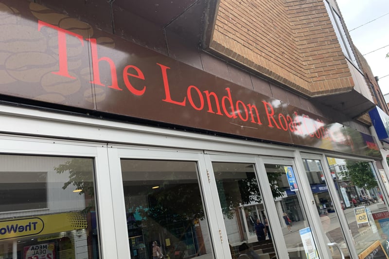 The London Road Coffee Shop, on London Road, is second on the list