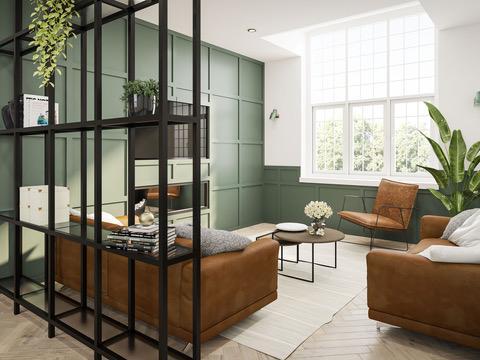 There will be 24 apartments once the conversion is finished
