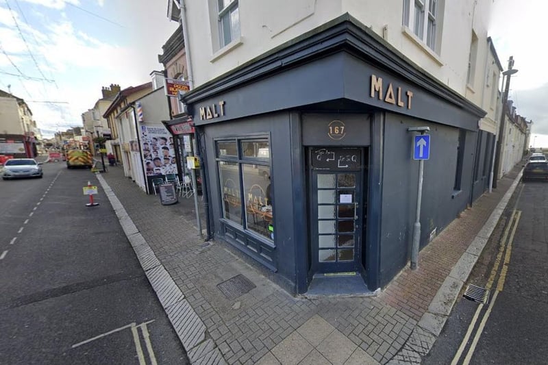 Malt, in Montague Street, Worthing: "Friendly staff, quality food and coffee"