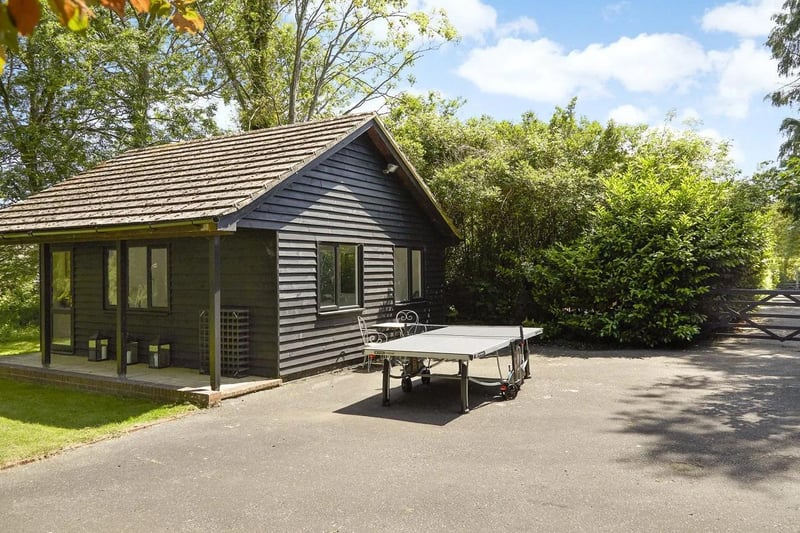 Subtly placed to the east of the garden with its own private access onto Silverdale road is the studio - this is such useful building providing flexibility for working from home or hobbies such as yoga or pottery with then the potential STPP to be converted into ancillary accommodation.