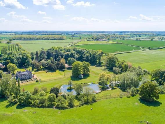 Stunning Pipewell Hall on the market for offer over 3.5 million. Listed by Fine and Country and marketed by Rightmove.