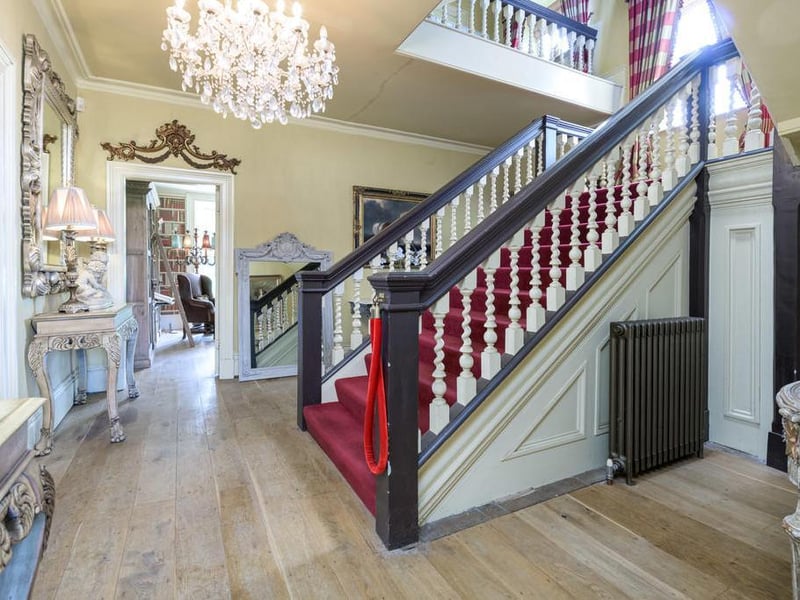 Stunning Pipewell Hall on the market for offer over 3.5 million. Listed by Fine and Country and marketed by Rightmove.