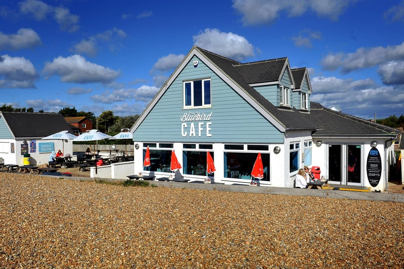 The Bluebird Cafe in Ferring is rated four out of five and offers the 'best iced coffee ever', according to one reviewer