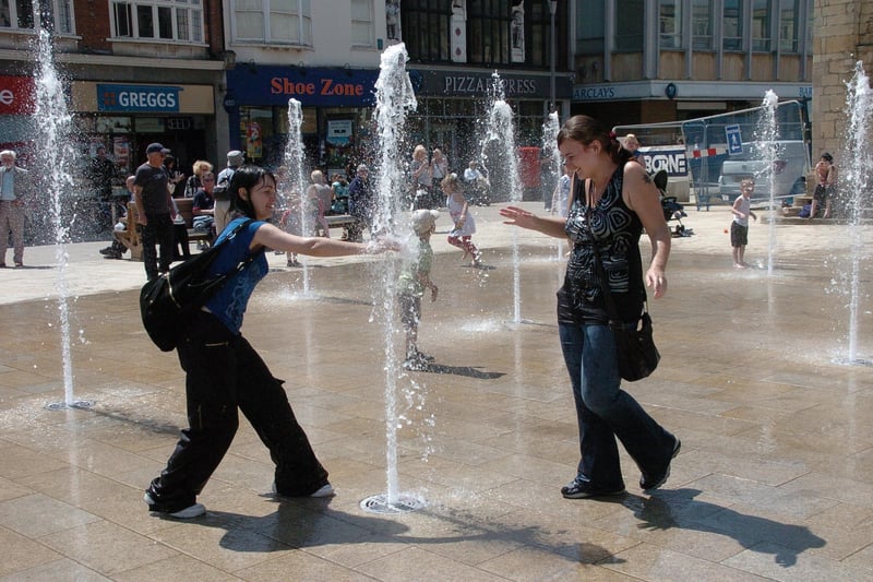 Since they were first switched on the Cathedral Square fountains have been a controversial topic. But there's no doubt that in the scorching weather they are an irresistible attraction for many.
