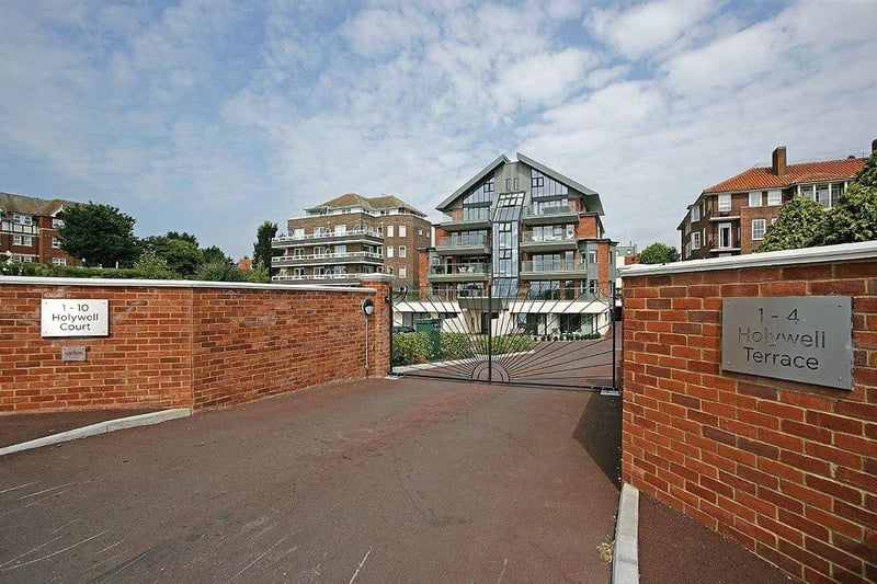 Holywell Court: According to Zoopla this flat in King Edward's Parade is the second most expensive apartment for sale in Eastbourne with an asking price of £865,000.