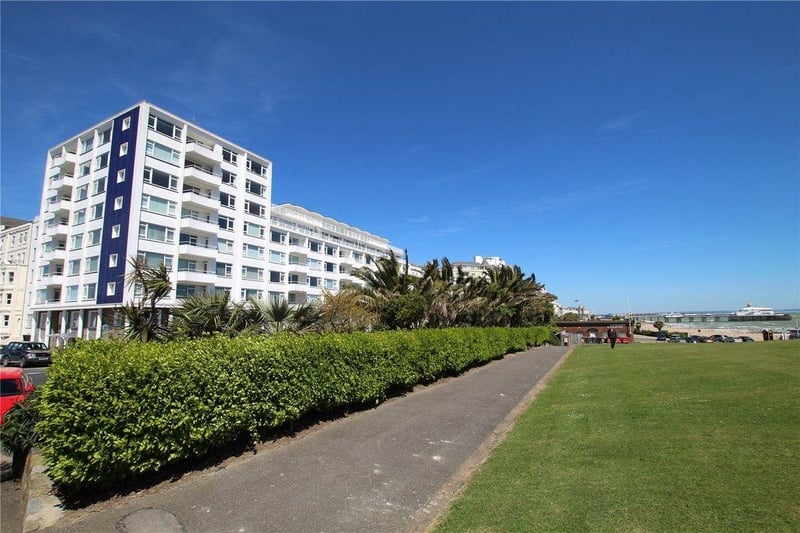 Grand Court: According to Zoopla this flat in King Edward's Parade is the third most expensive apartment for sale in Eastbourne with an asking price of £650,000. SUS-210625-134549001