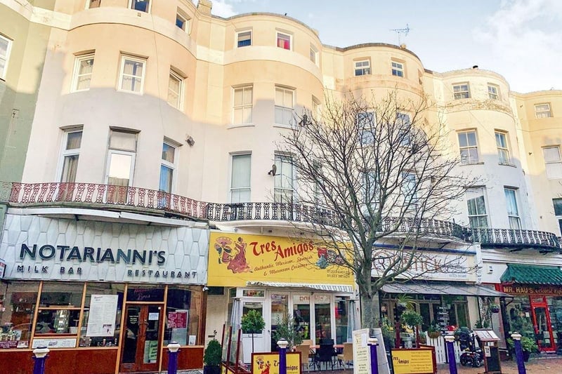 Terminus Road: According to Zoopla this flat in Terminus Road is the fourth most expensive apartment for sale in Eastbourne with a guide price of £600,000-£625,000. SUS-210625-135114001