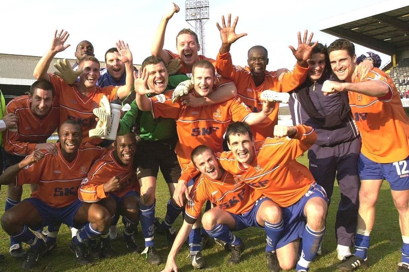 Promotion celebrations in 2002