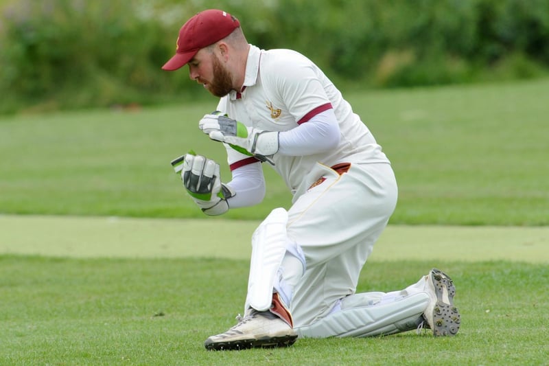 Action from Rustington's big win over Steyning twos that left them 22 points clear at the top of division six west of the Sussex Cricket League / Picture: Stephen Goodger