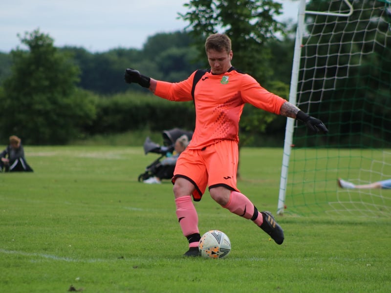 Keelby United v Boston Town action. Photo: Oliver Atkin