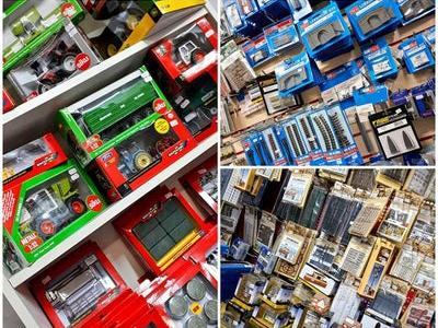 The Railway Conductor: A huge selection of model trains, modelling kits, tools, buildings, Scalextric, Airfix, Meccano, Wargaming, toys and games and much, much more. An Aladdins cave, popular countrywide. Online shop also.
www.therailwayconductor.co.uk