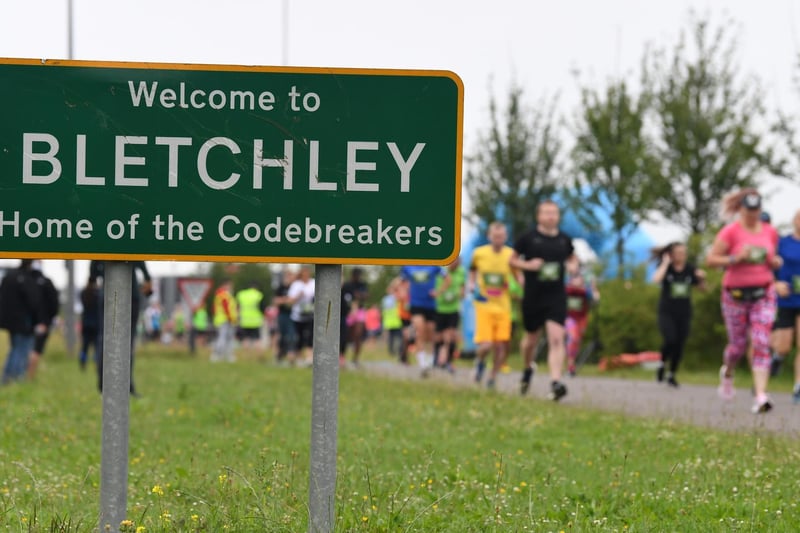 Bletchley hosted a thousand road runners this weekend.