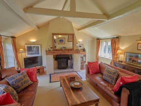 Convent Cottage, stone-built home with period features located near the villages of Enstone and Middle Barton and close to Chipping Norton, has come on the market (Image from Rightmove)