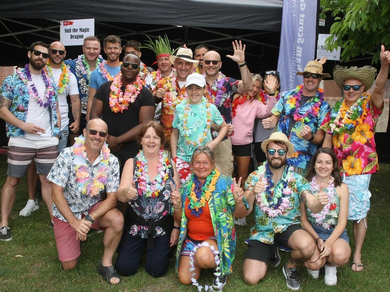 Nell the Magic Dragon crewmates take on the 2018 race
