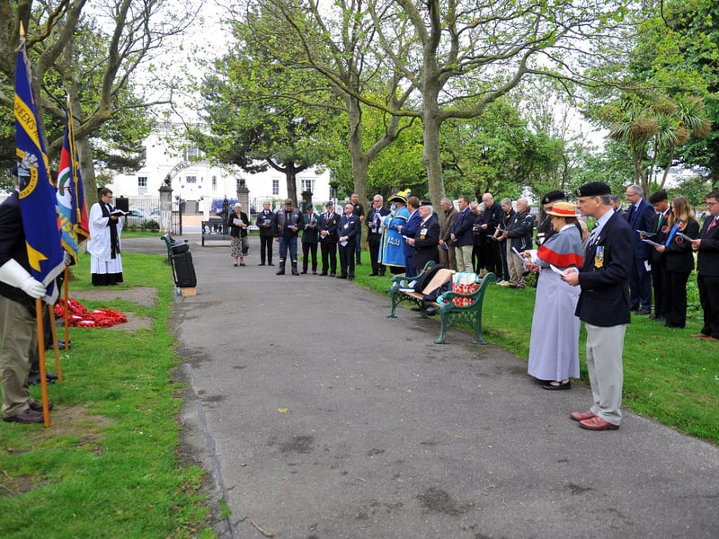 The Royal Sussex Regimental Association marks the 105th anniversary of The Battle of the Boar's Head, also known as The Day that Sussex Died, with a service in Worthing on June 30, 2021. Picture: Steve Robards SR2106301