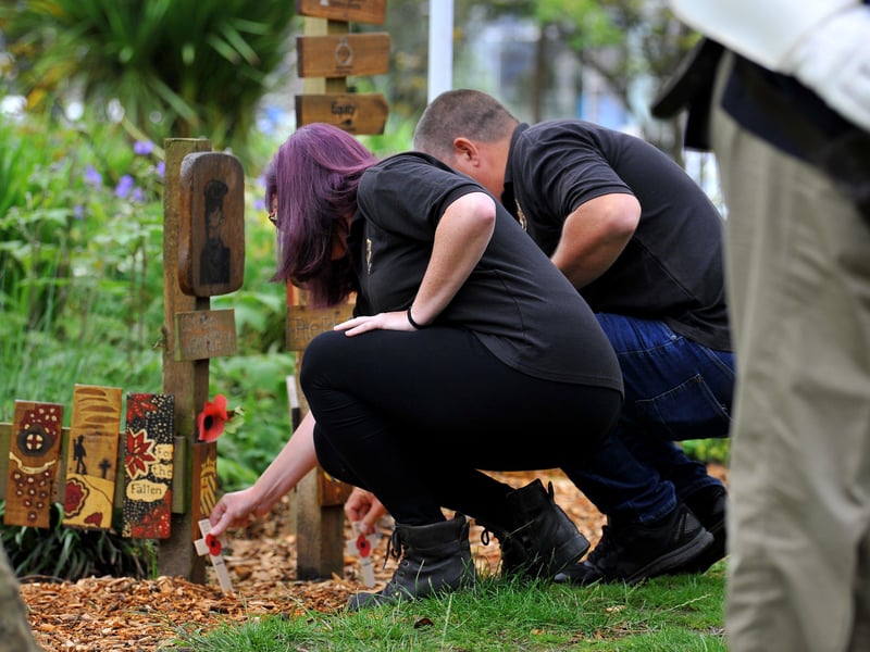 The Royal Sussex Regimental Association marks the 105th anniversary of The Battle of the Boar's Head, also known as The Day that Sussex Died, with a service in Worthing on June 30, 2021. Picture: Steve Robards SR2106301