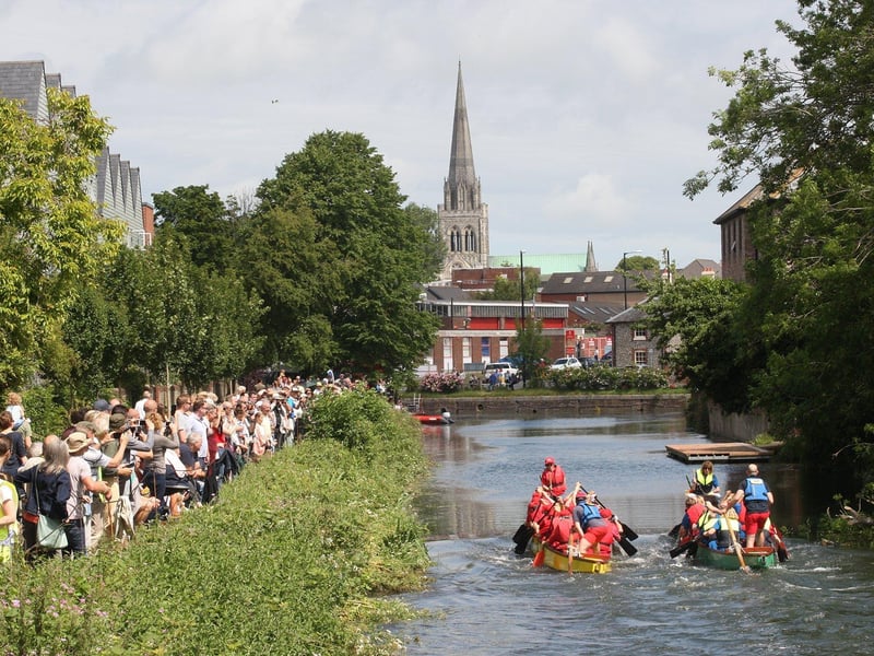 Chichester Dragon Boat Race in 2017