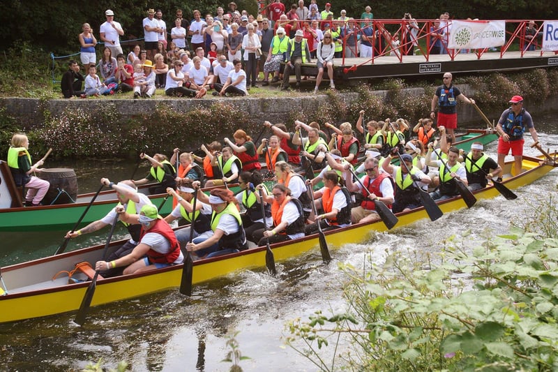 Chichester Dragon Boat Race in 2017