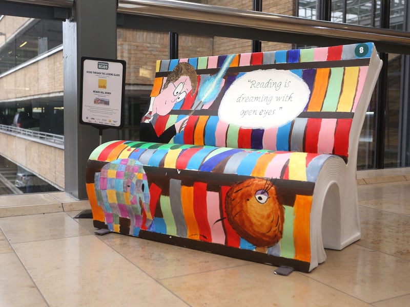 The Newark Hill Primary Academy bench