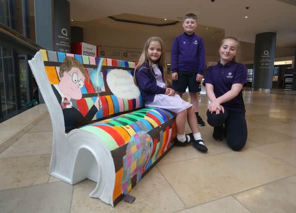 Newark Hill Primary Academy with its bench at Queensgate
