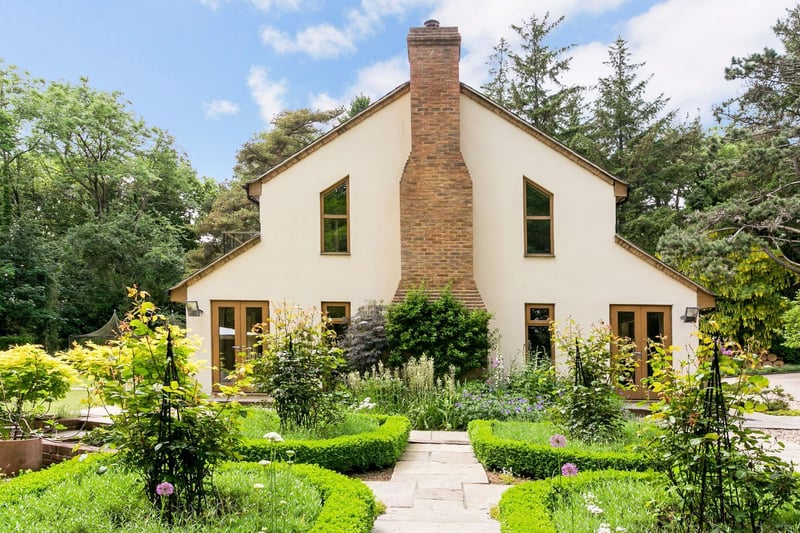 'Bordered by fields and woodland it is easy to believe you are miles away from anywhere.' Photo: Savills.