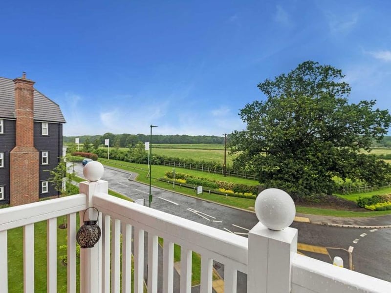 The popular Broadacres development is the location for this two-bed flat in Southwater.
It has a guide price of £135,000 on a shared ownership option - the purchase price equals a 50% ownership share.
Built in just 2017 by Berkeley Homes, this is a hi-spec apartment throughout and is the only property with its own private balcony.