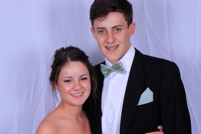 Students at Tanbridge House School's prom in 2013