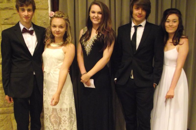 Friends at the Millais and Forest prom
