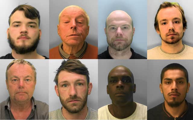 Some of the criminals jailed in June