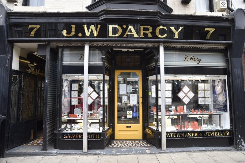 J W D'Arcy shop at Westgate which is due to close. EMN-210630-161759009