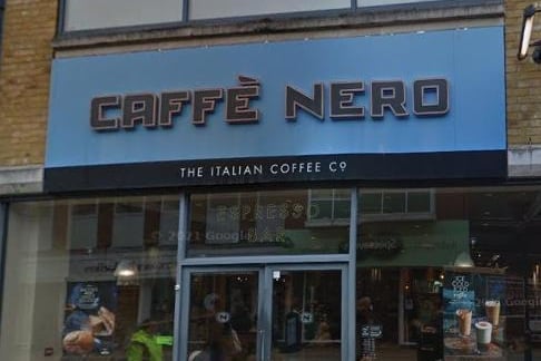 'A spacious coffee shop with atmosphere'