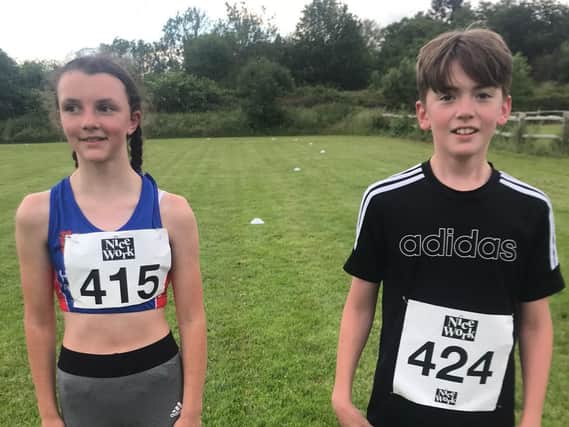Hastings AC's Zac Goodwin and Lily Clements