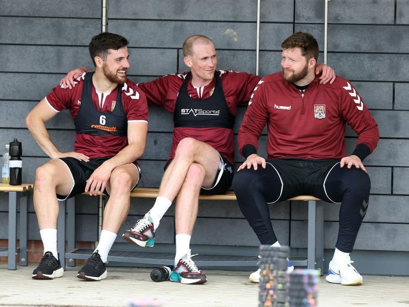 The eighth and final summer recruit - so far - at Sixfields, penning an initial one-year deal after being released by Exeter at the end of last season.