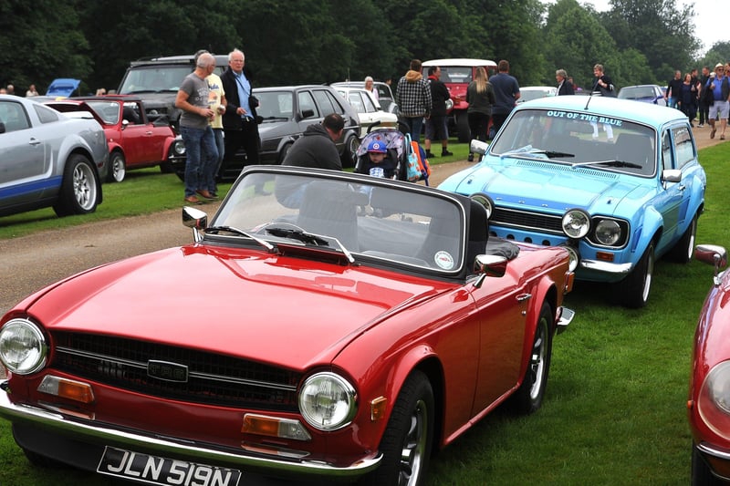 Scenes from the Baston Car and Bike Show at Grimsthorpe Castle. Pictures: David Lowndes