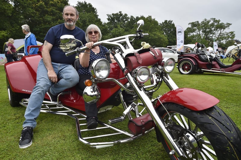 Scenes from the Baston Car and Bike Show at Grimsthorpe Castle. Pictures: David Lowndes