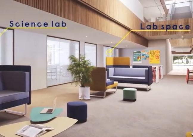 More lab space
