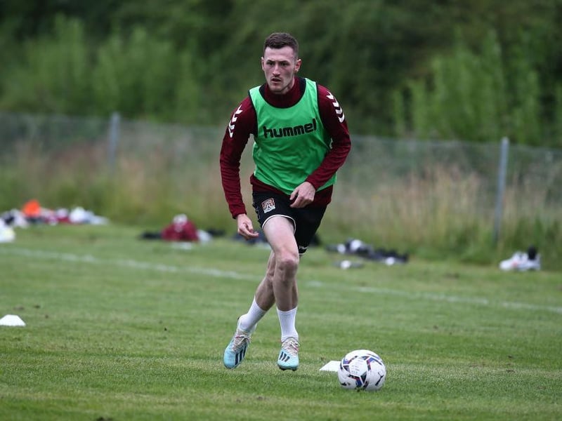 Joined from Tranmere Rovers this summer and will aim to add goals from midfield.