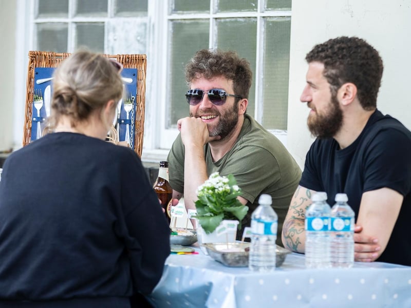 Northampton residents celebrate Thank You Day for the first time ever with a Big Lunch at The Racecourse on Sunday, July 4 2021.