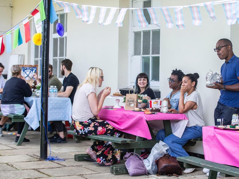 Northampton residents celebrate Thank You Day for the first time ever with a Big Lunch at The Racecourse on Sunday, July 4 2021.