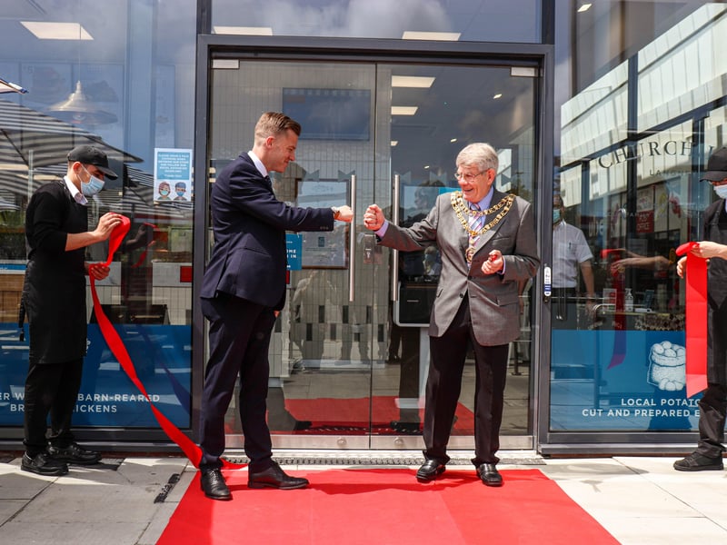 The ribbon is cut