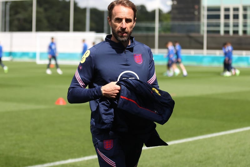 Gareth Southgate at St George's Park on Monday July 5