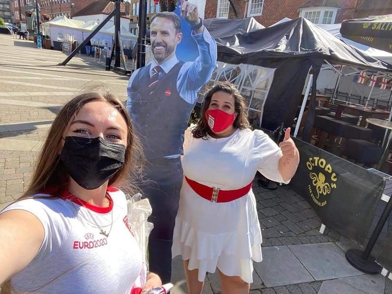 In Crawley High Street
