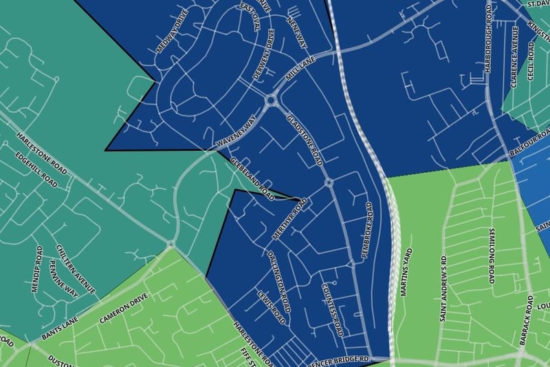 King's Heath & Spencer, Northampton — 18+ population 5,826; first jabs delivered 4,561 = 78%; second jabs delivered 3,026 = 52%