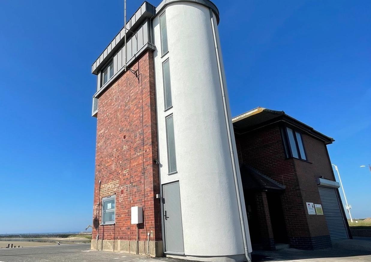 Former coastguard tower in Littlehampton converted into an Airbnb 