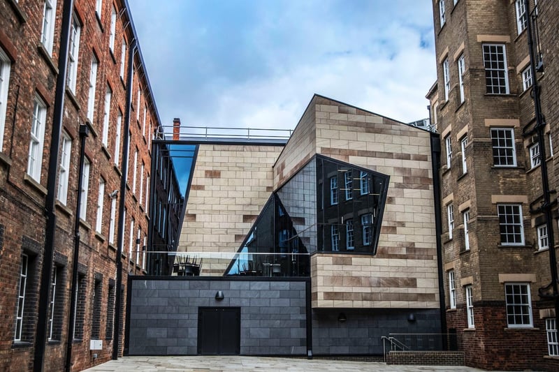 The exterior of the refurbished museum showcases the contrast between historic features and contemporary architecture. Photo: Kirsty Edmonds.